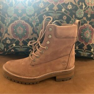 Timberland Women's Brown Lace-Up Boots